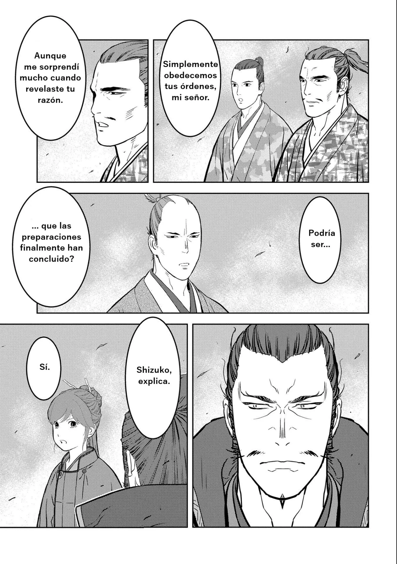 Sengoku Komachi Kuroutan: Noukou Giga Capítulo 67 - Page 4