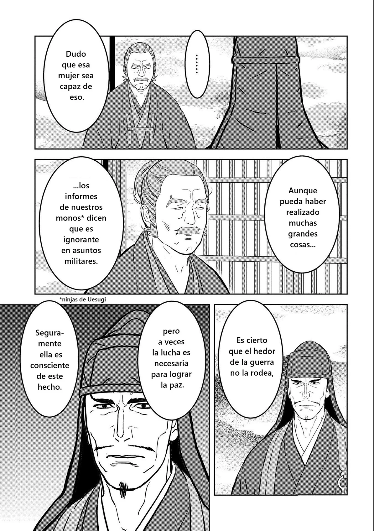 Sengoku Komachi Kuroutan: Noukou Giga Capítulo 69 - Page 10