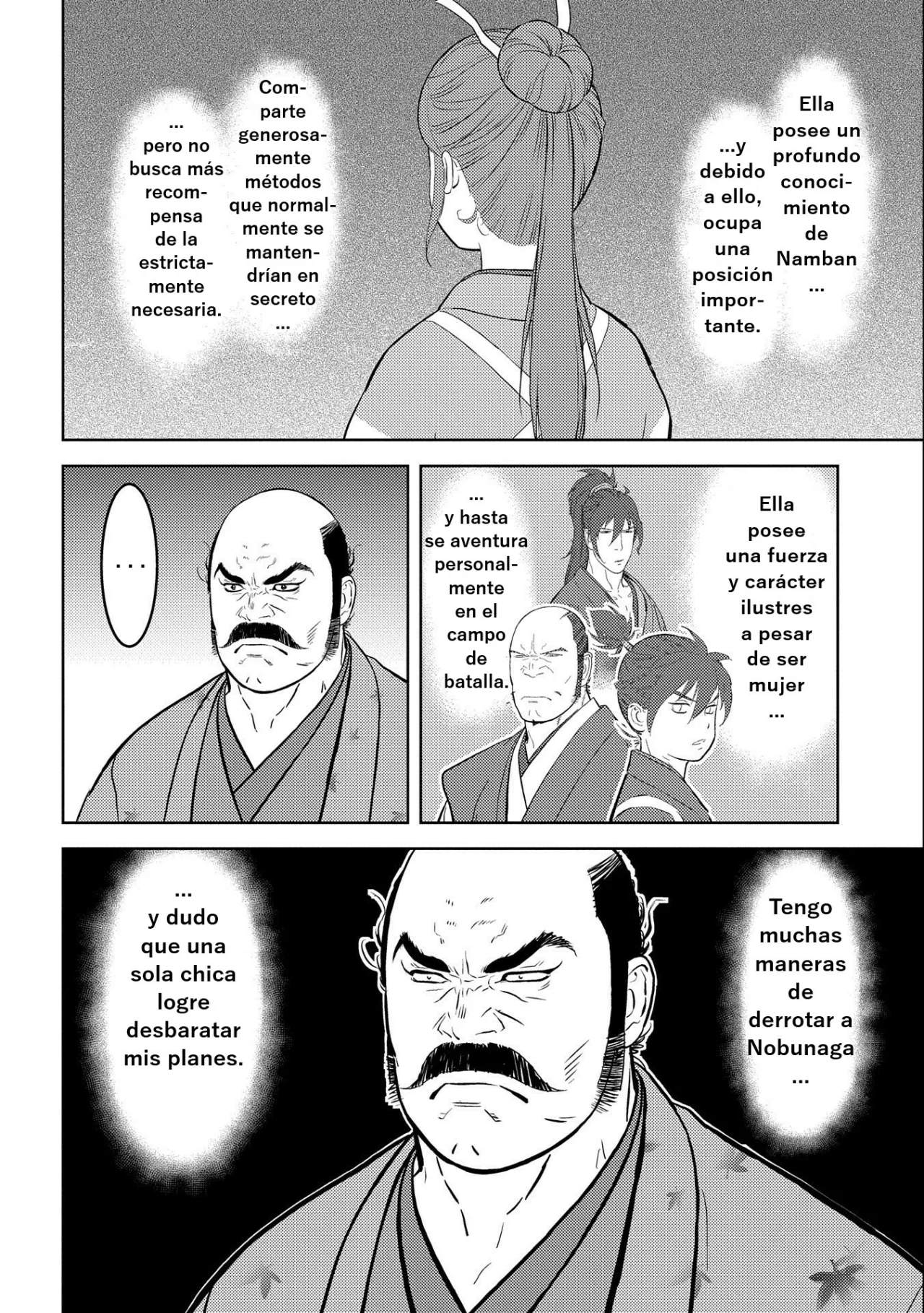 Sengoku Komachi Kuroutan: Noukou Giga Capítulo 69 - Page 3