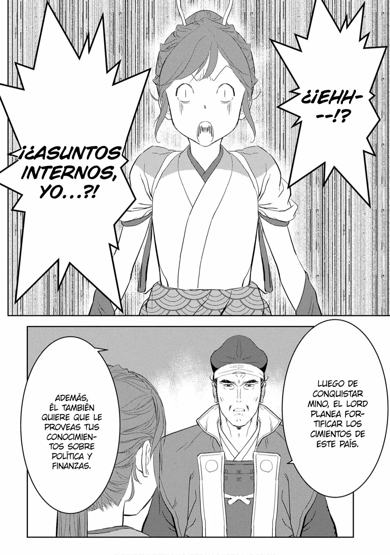 Sengoku Komachi Kuroutan: Noukou Giga Capítulo 7 - Page 10