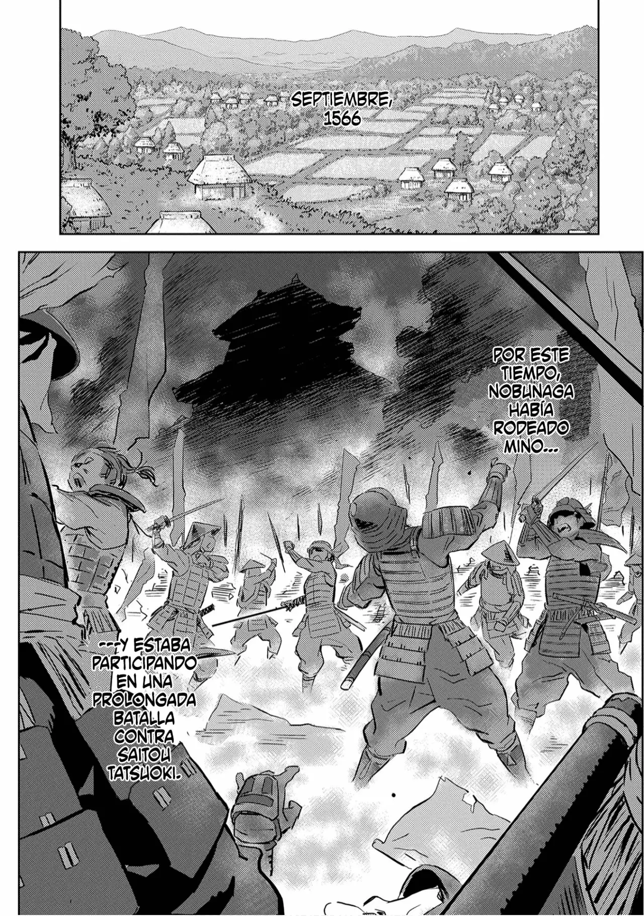 Sengoku Komachi Kuroutan: Noukou Giga Capítulo 7 - Page 2