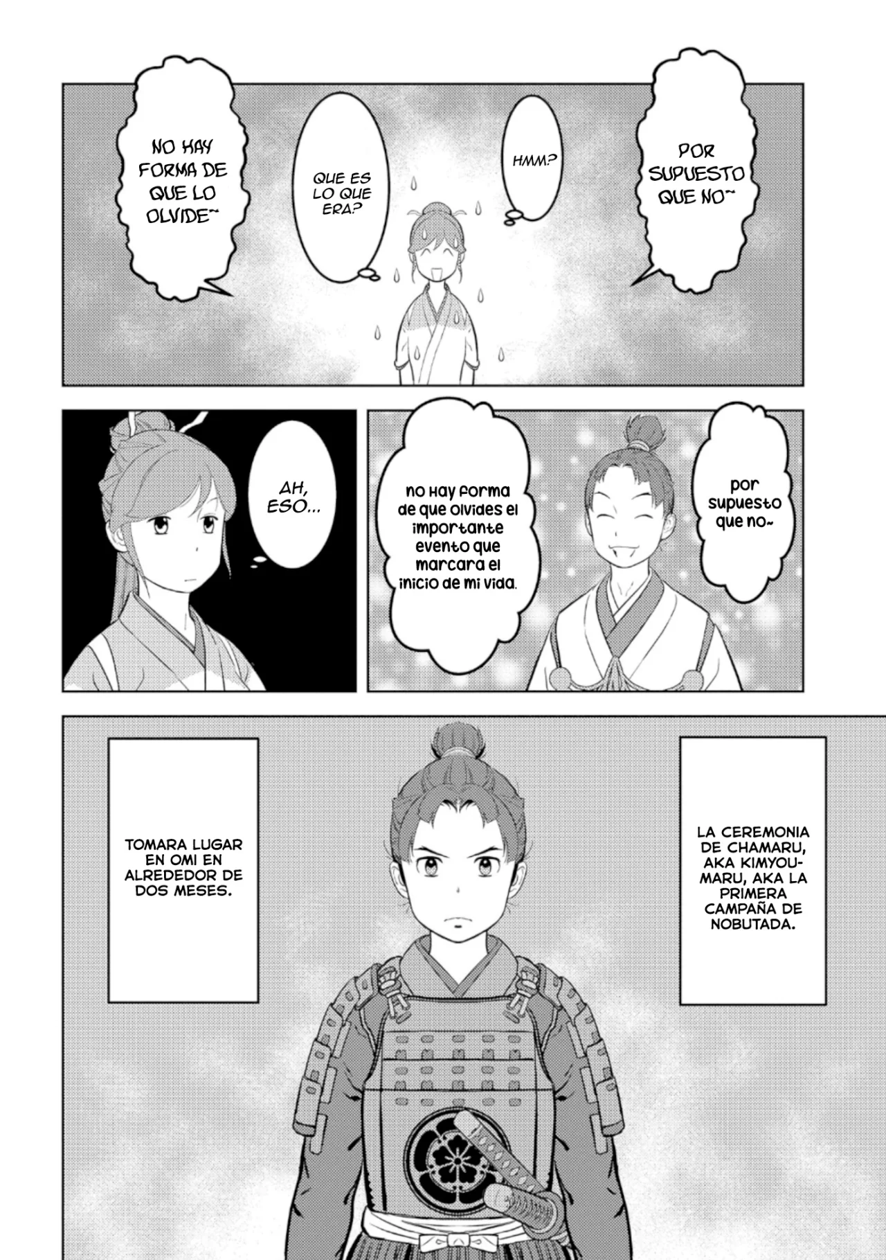 Sengoku Komachi Kuroutan: Noukou Giga Capítulo 73 - Page 7