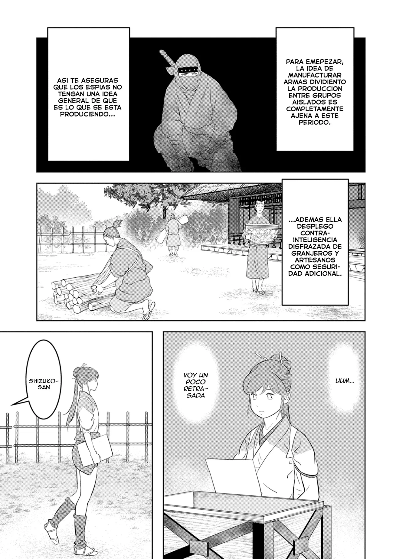 Sengoku Komachi Kuroutan: Noukou Giga Capítulo 75 - Page 22