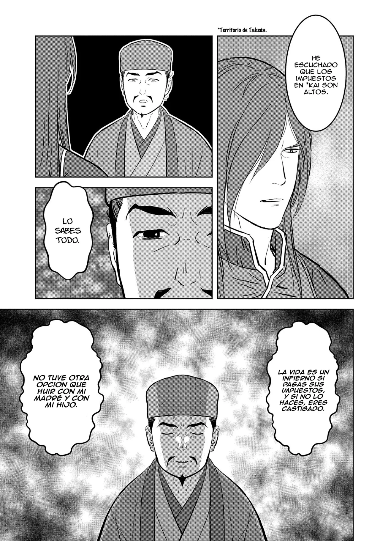 Sengoku Komachi Kuroutan: Noukou Giga Capítulo 77 - Page 14