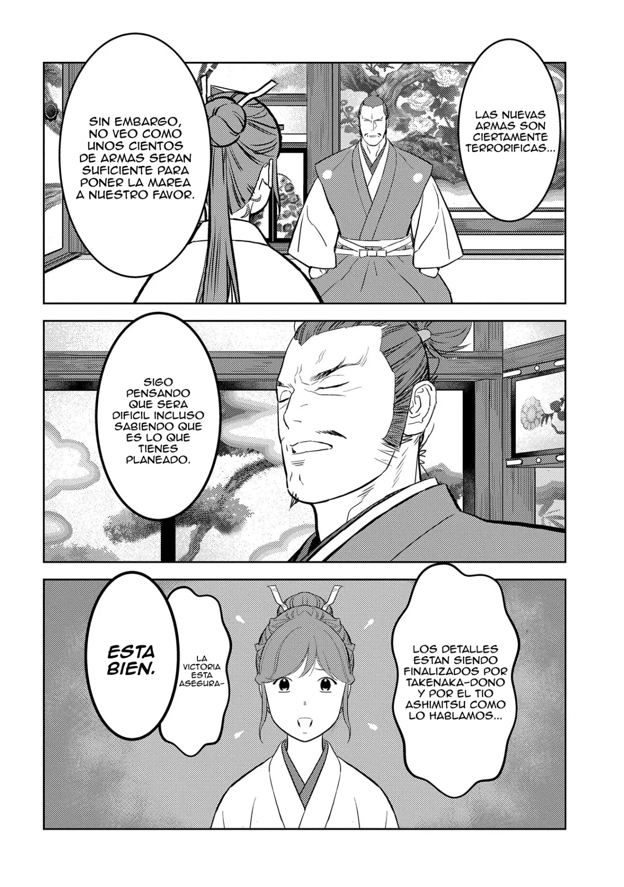 Sengoku Komachi Kuroutan: Noukou Giga Capítulo 77 - Page 27