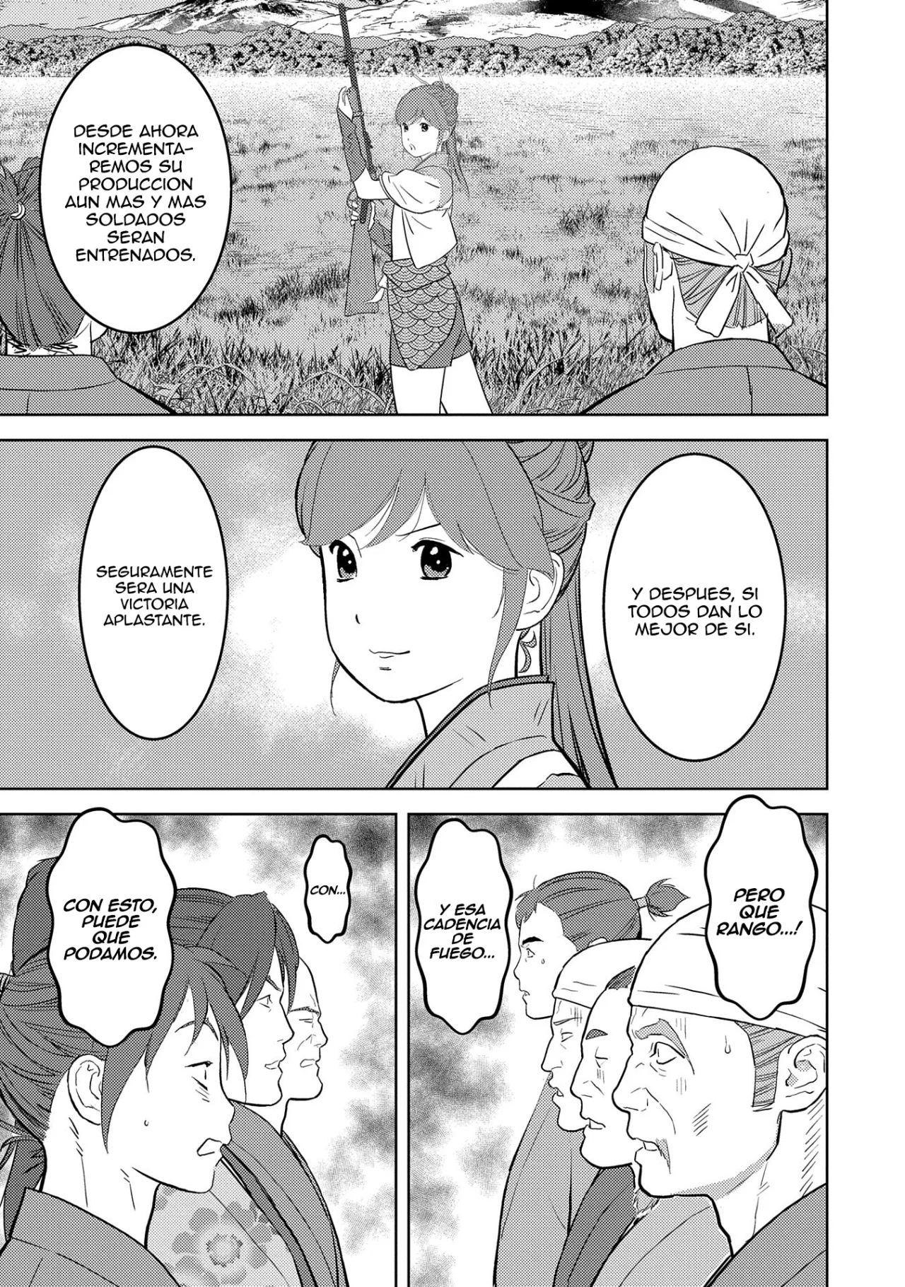 Sengoku Komachi Kuroutan: Noukou Giga Capítulo 79 - Page 19