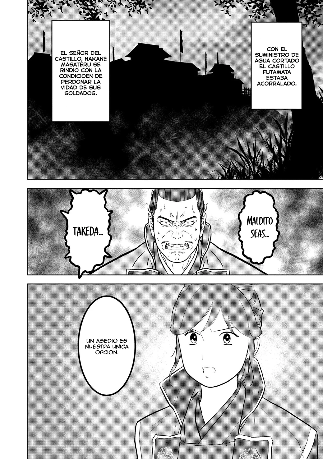 Sengoku Komachi Kuroutan: Noukou Giga Capítulo 80 - Page 18