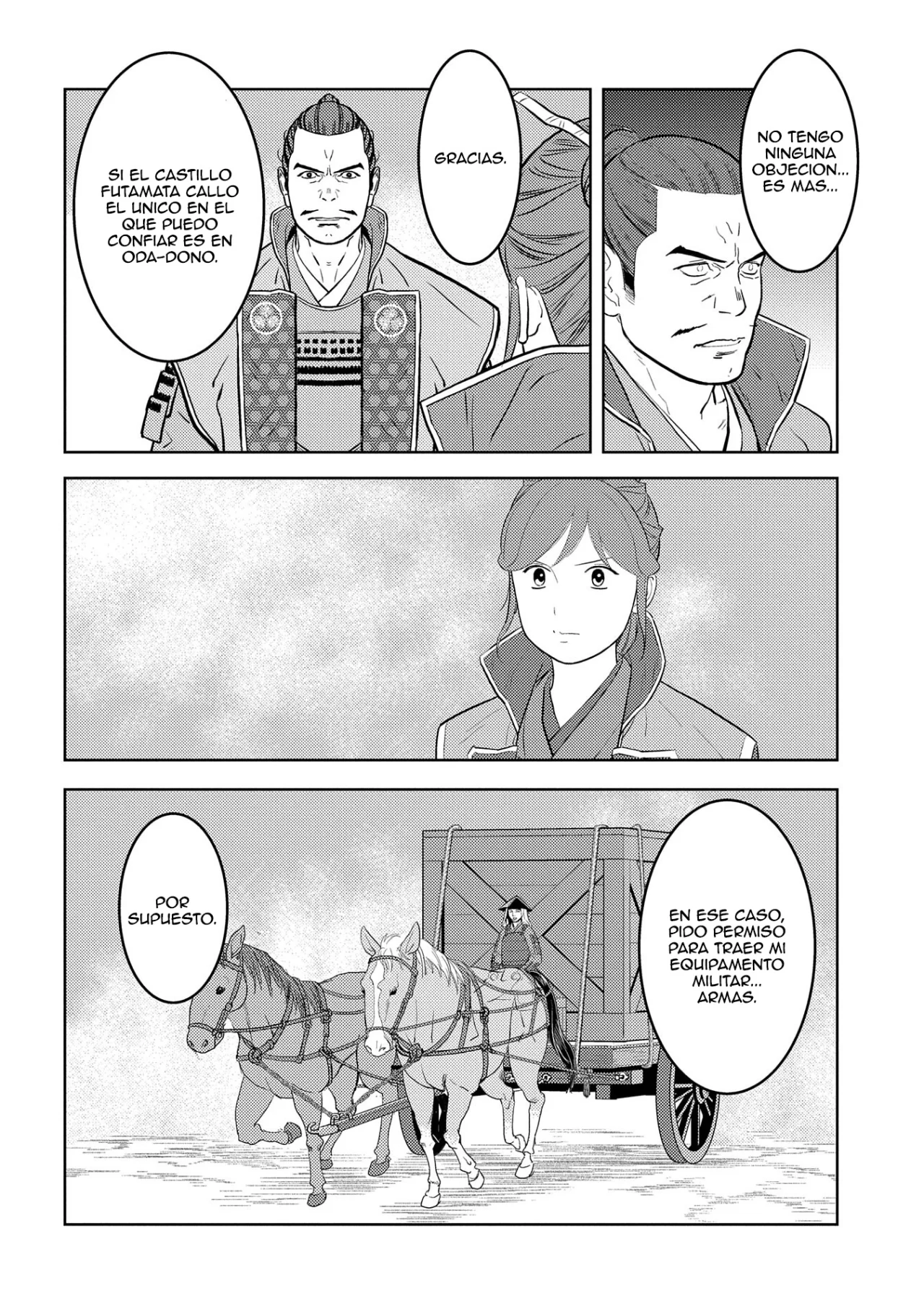 Sengoku Komachi Kuroutan: Noukou Giga Capítulo 80 - Page 20