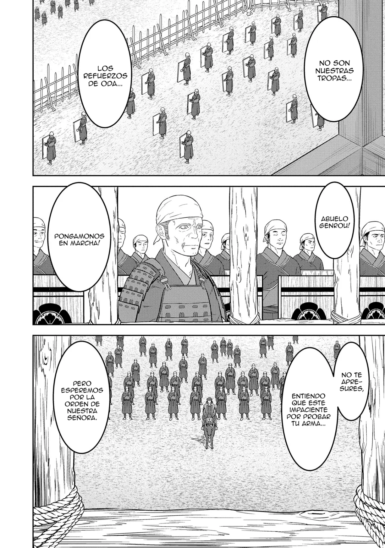 Sengoku Komachi Kuroutan: Noukou Giga Capítulo 81 - Page 14