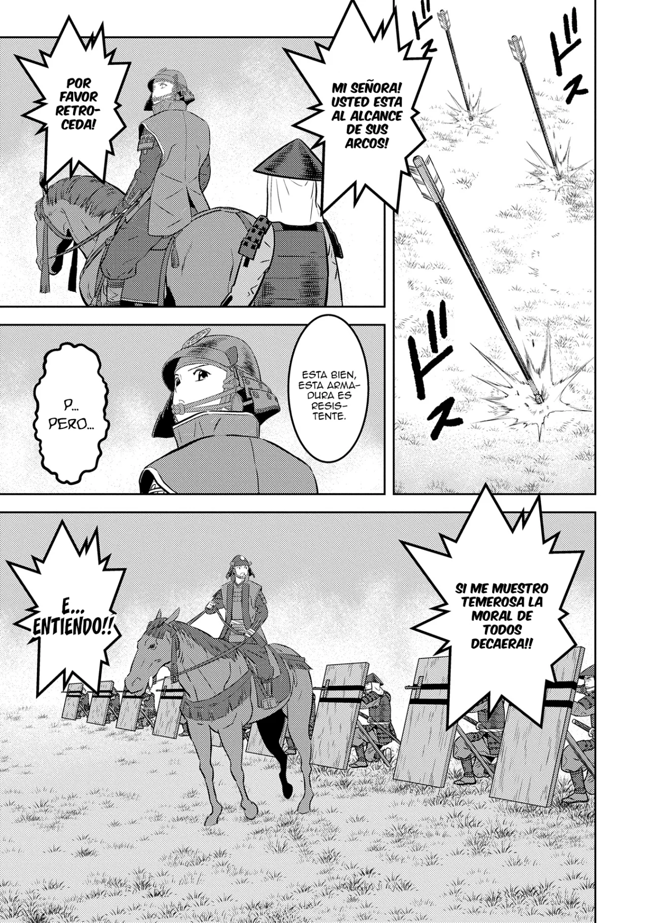 Sengoku Komachi Kuroutan: Noukou Giga Capítulo 82 - Page 26