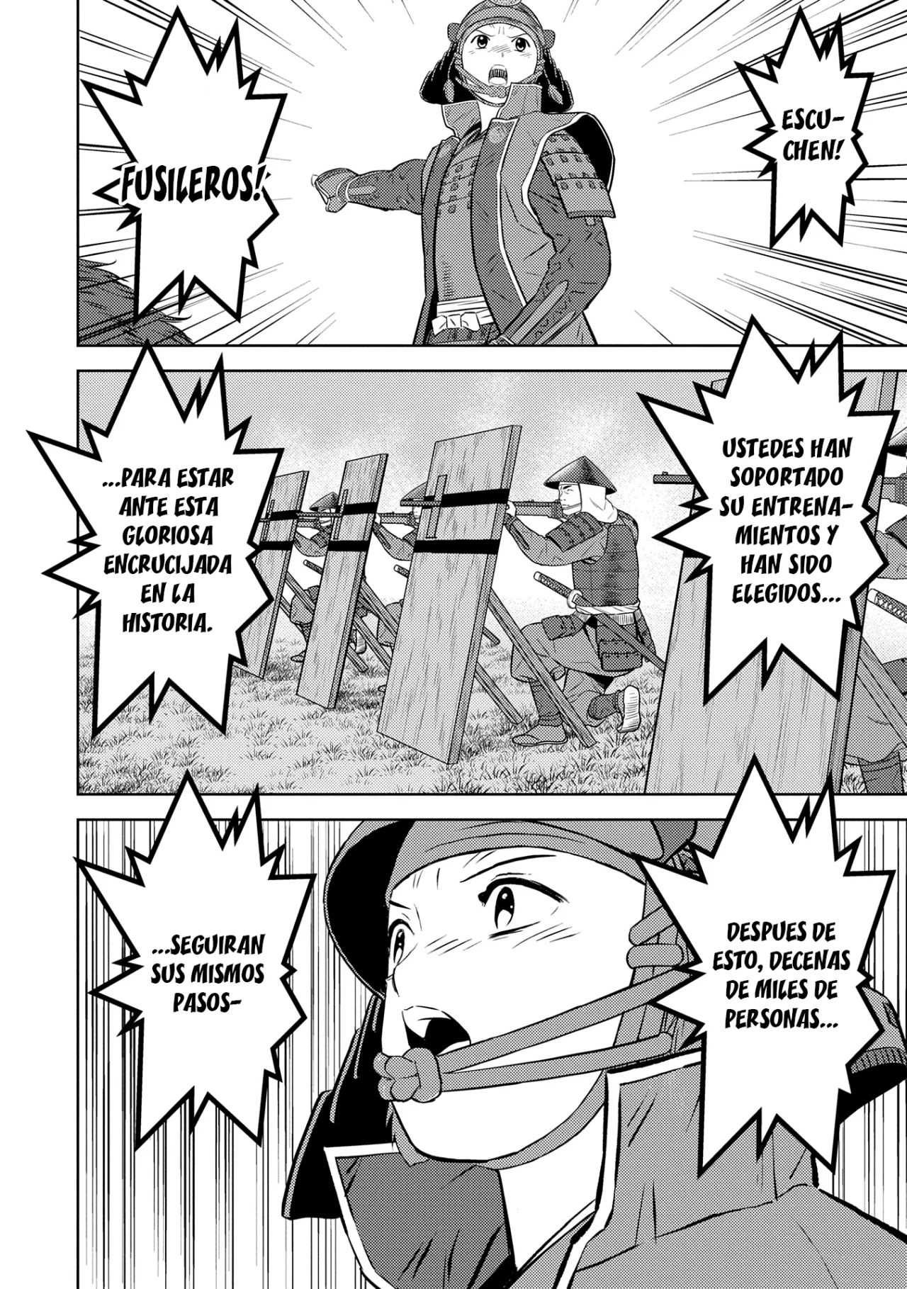 Sengoku Komachi Kuroutan: Noukou Giga Capítulo 82 - Page 27