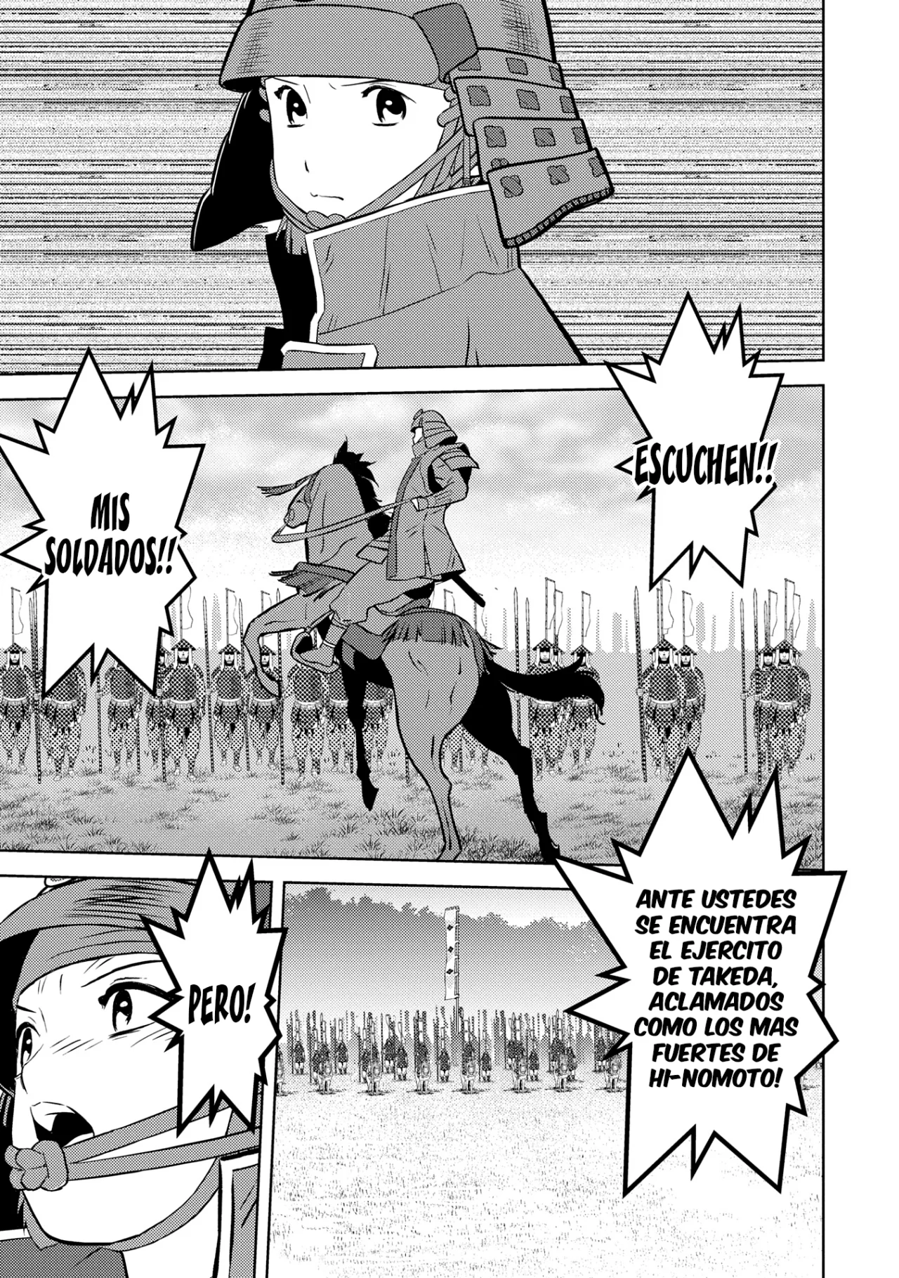 Sengoku Komachi Kuroutan: Noukou Giga Capítulo 82 - Page 9