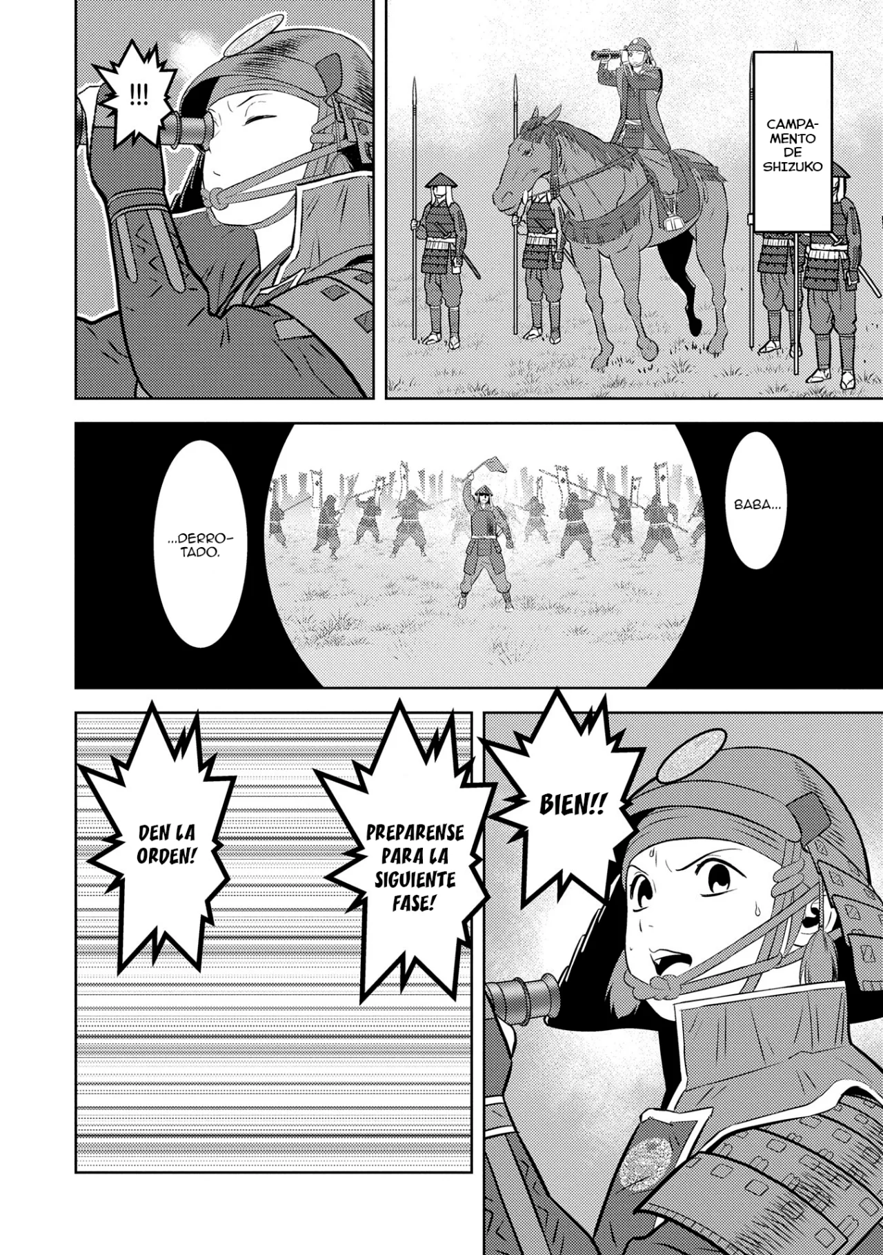 Sengoku Komachi Kuroutan: Noukou Giga Capítulo 84 - Page 15