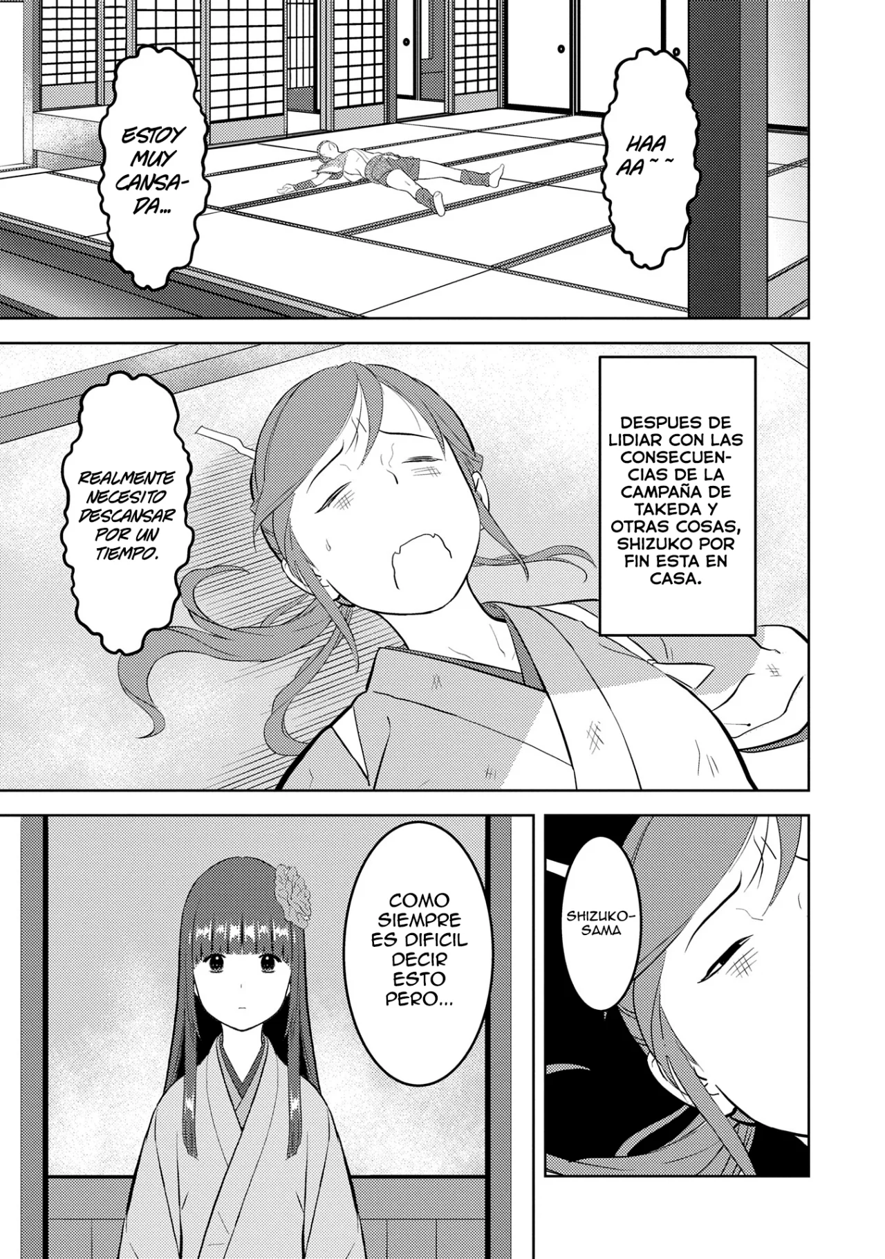 Sengoku Komachi Kuroutan: Noukou Giga Capítulo 87 - Page 26