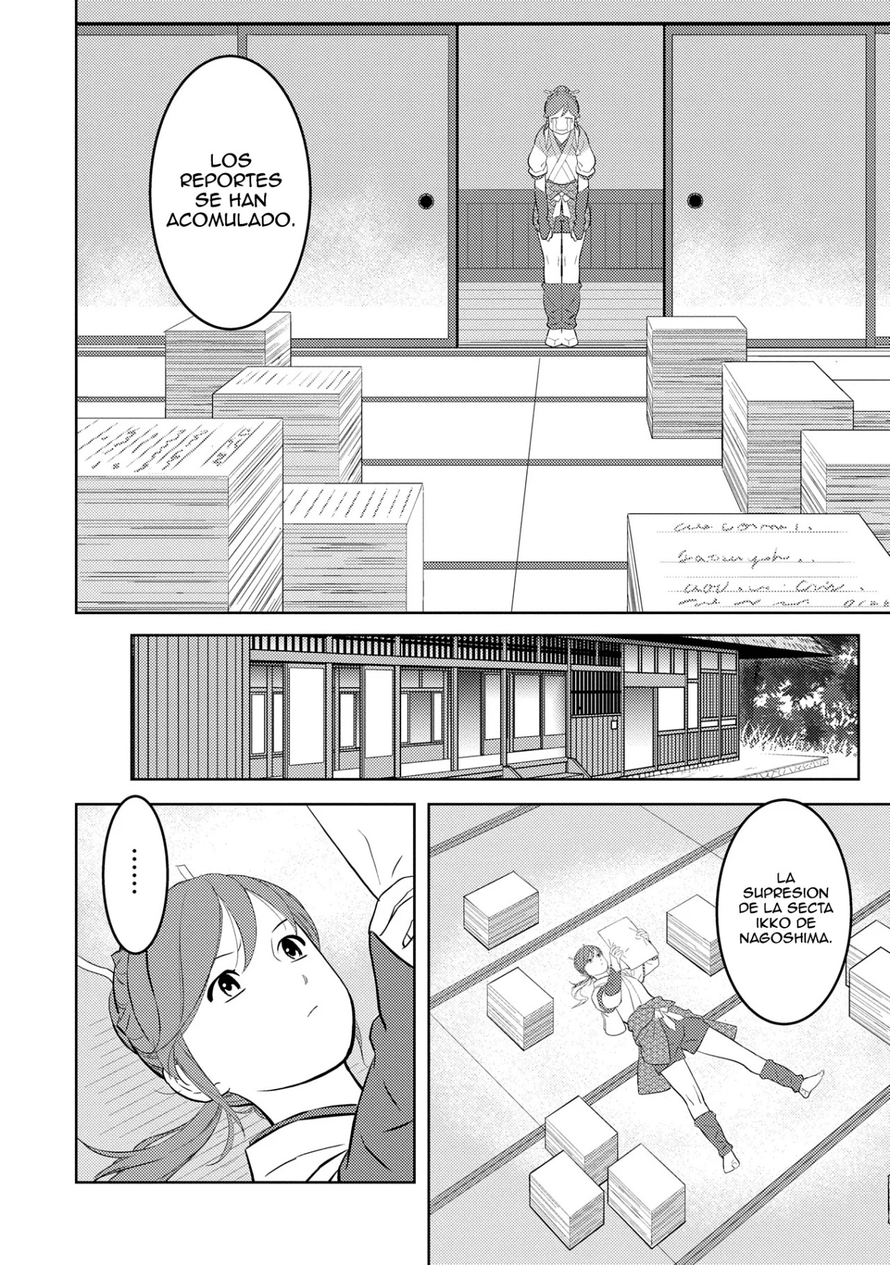 Sengoku Komachi Kuroutan: Noukou Giga Capítulo 87 - Page 27