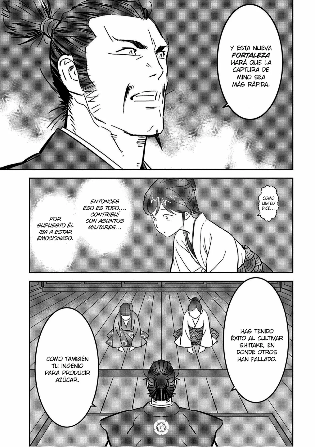 Sengoku Komachi Kuroutan: Noukou Giga Capítulo 9 - Page 14