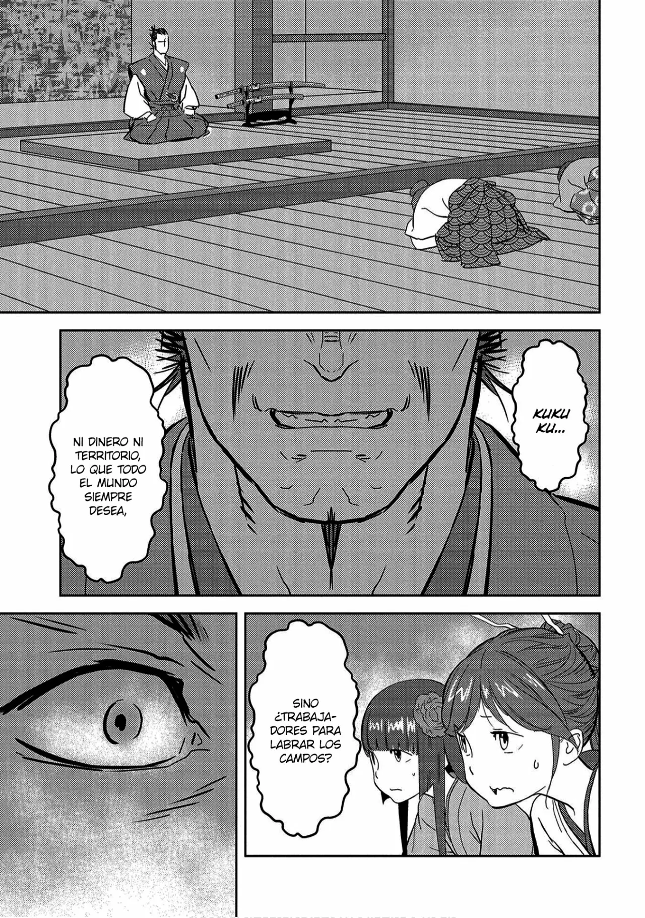 Sengoku Komachi Kuroutan: Noukou Giga Capítulo 9 - Page 20