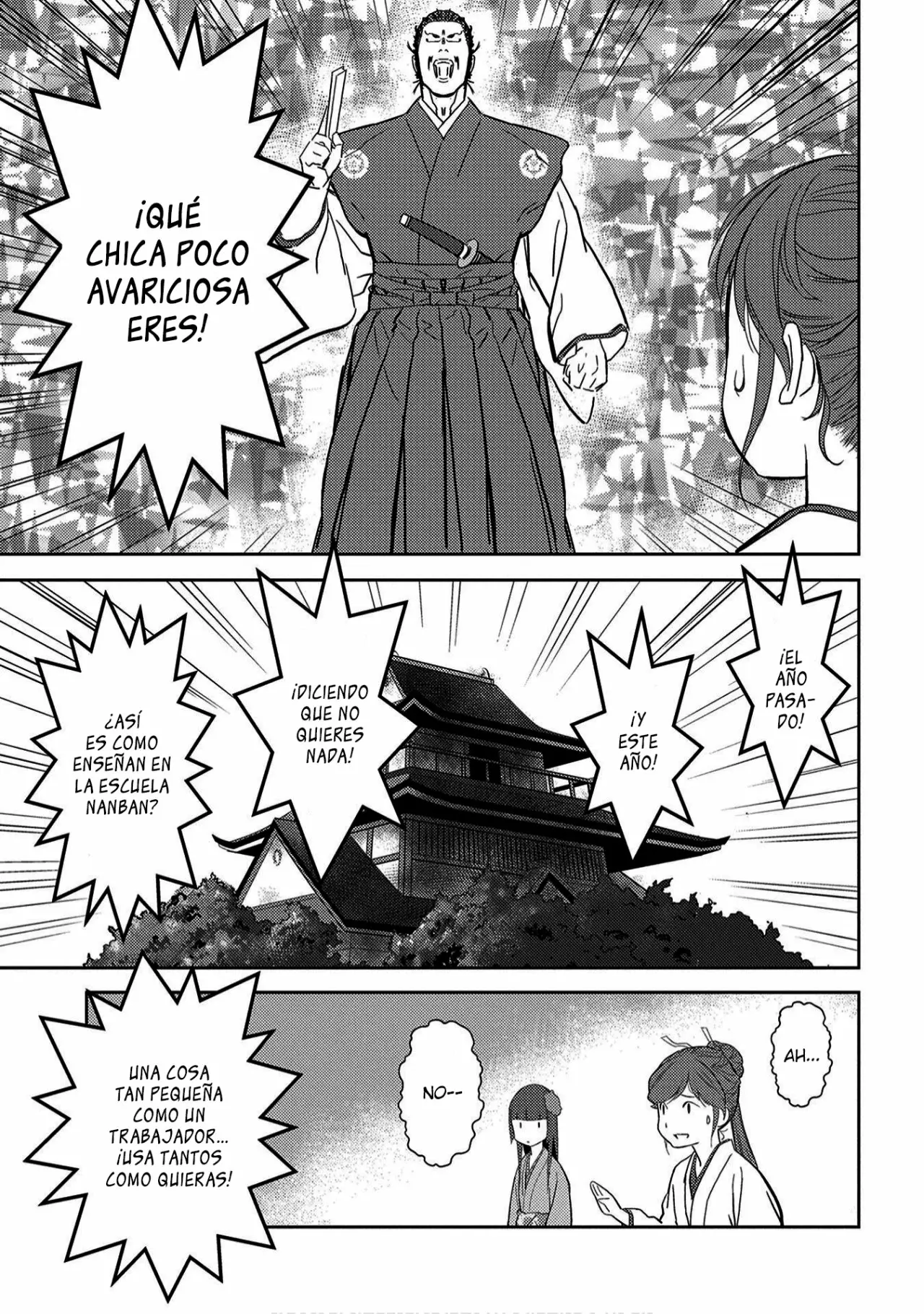 Sengoku Komachi Kuroutan: Noukou Giga Capítulo 9 - Page 22