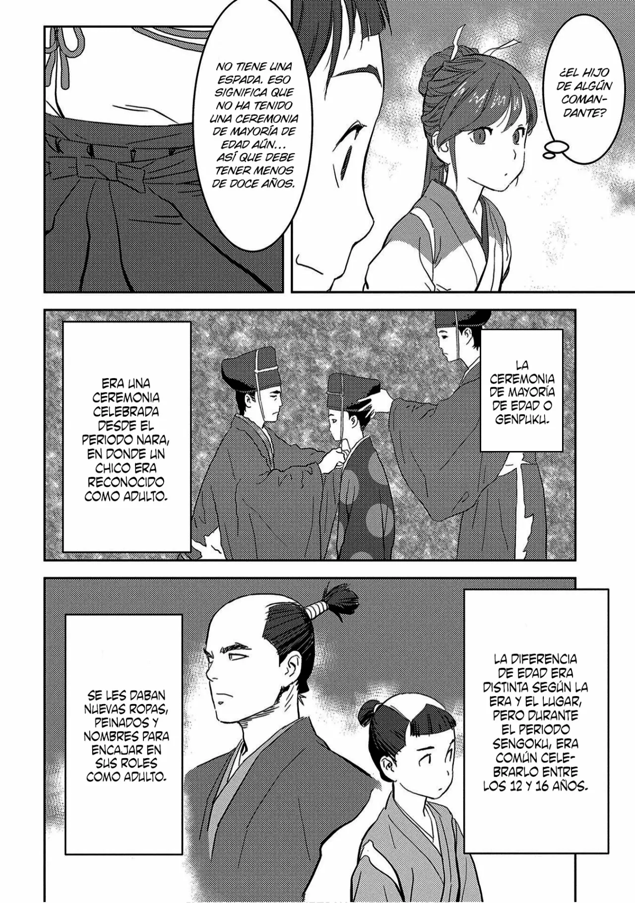 Sengoku Komachi Kuroutan: Noukou Giga Capítulo 9 - Page 27