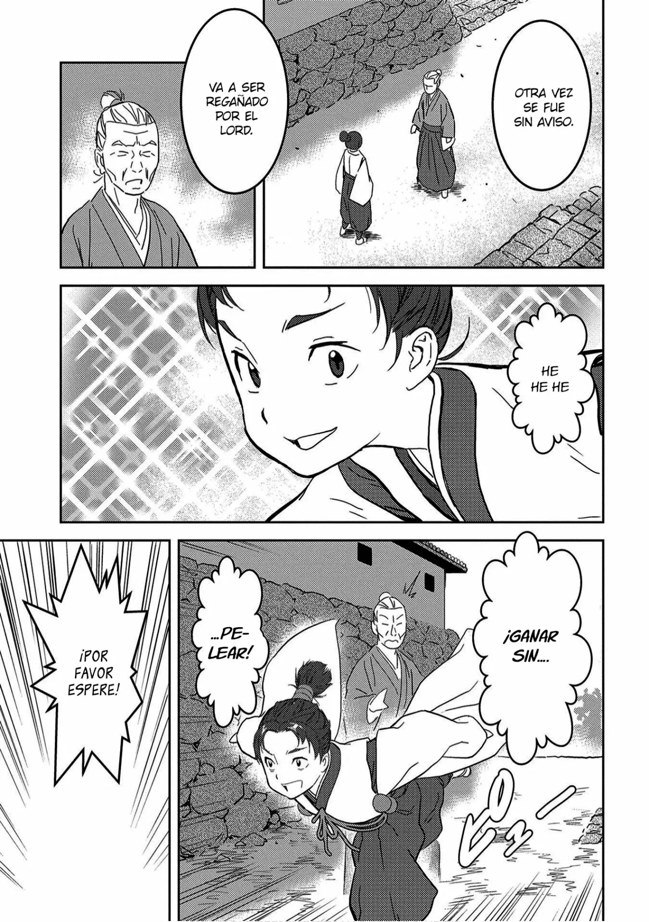 Sengoku Komachi Kuroutan: Noukou Giga Capítulo 9 - Page 34