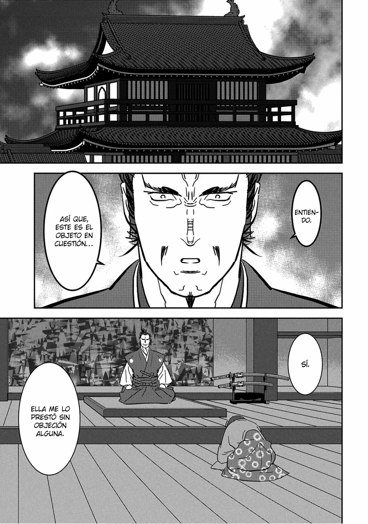 Sengoku Komachi Kuroutan: Noukou Giga Capítulo 9 - Page 36