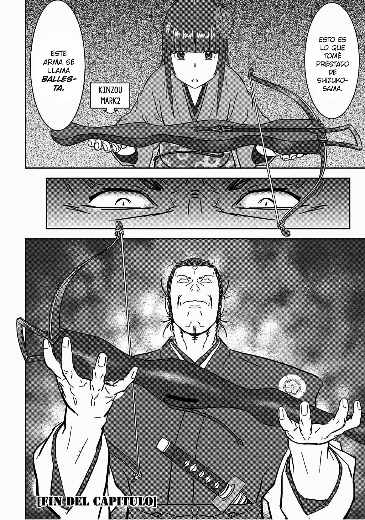 Sengoku Komachi Kuroutan: Noukou Giga Capítulo 9 - Page 37