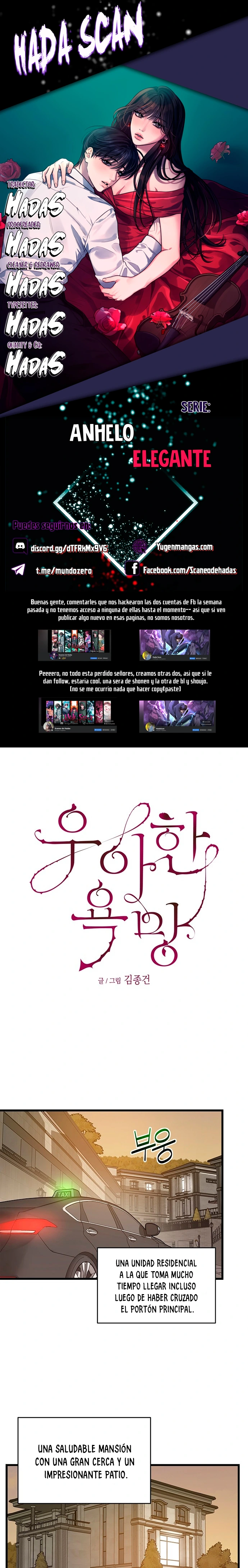 Anhelo Elegante – español Capítulo 2 - Page 1