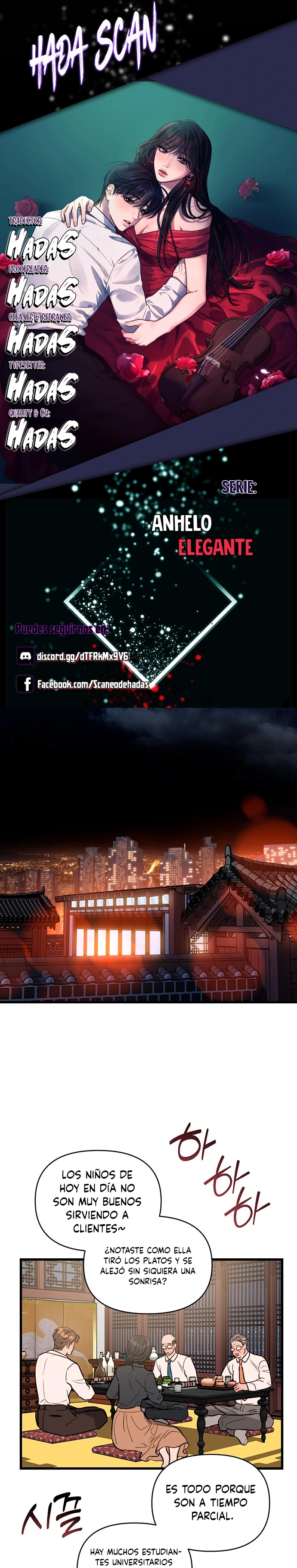 Anhelo Elegante – español Capítulo 5 - Page 1