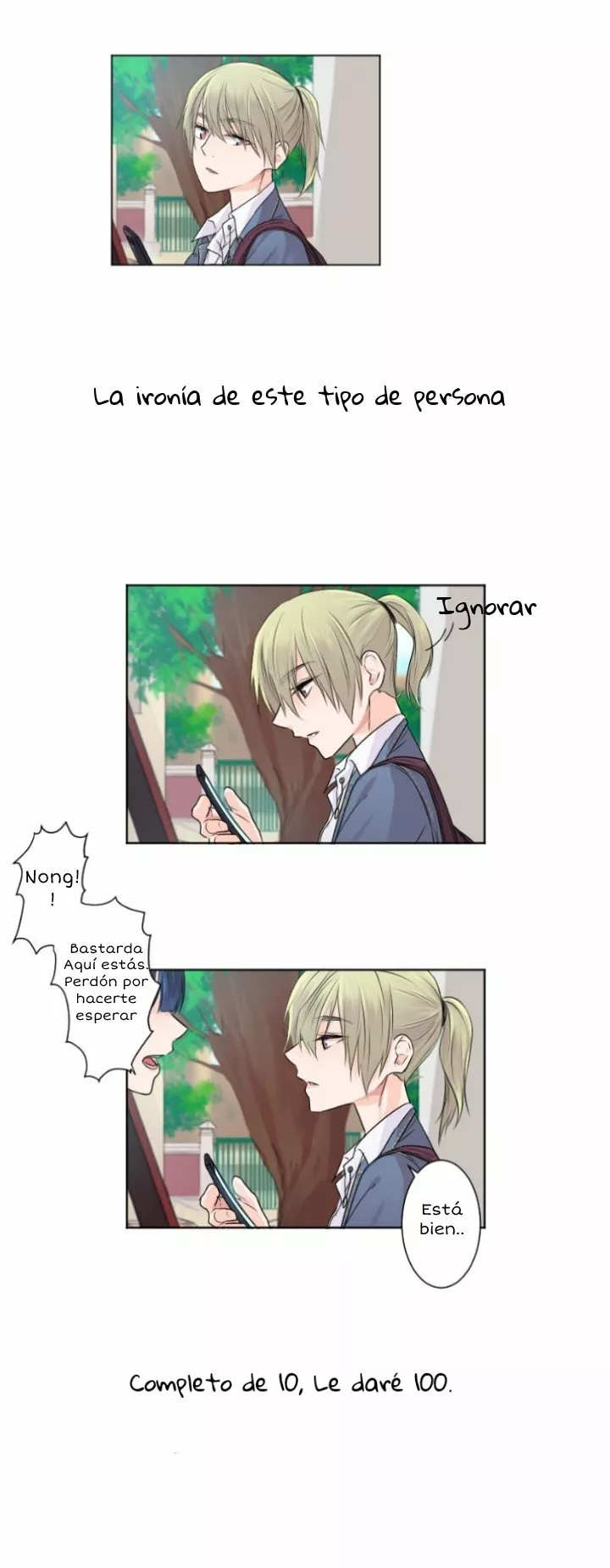 University life I dreamed of…It’s not like this! Capítulo 1 - Page 10