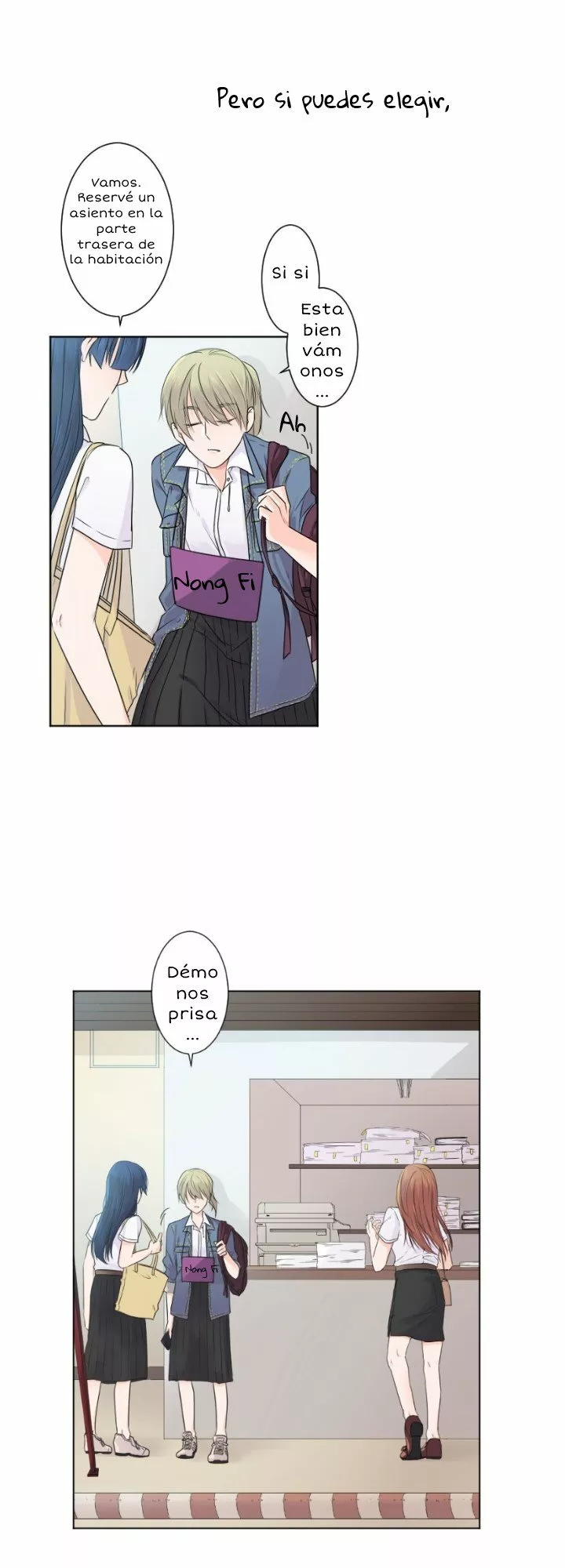 University life I dreamed of…It’s not like this! Capítulo 1 - Page 11