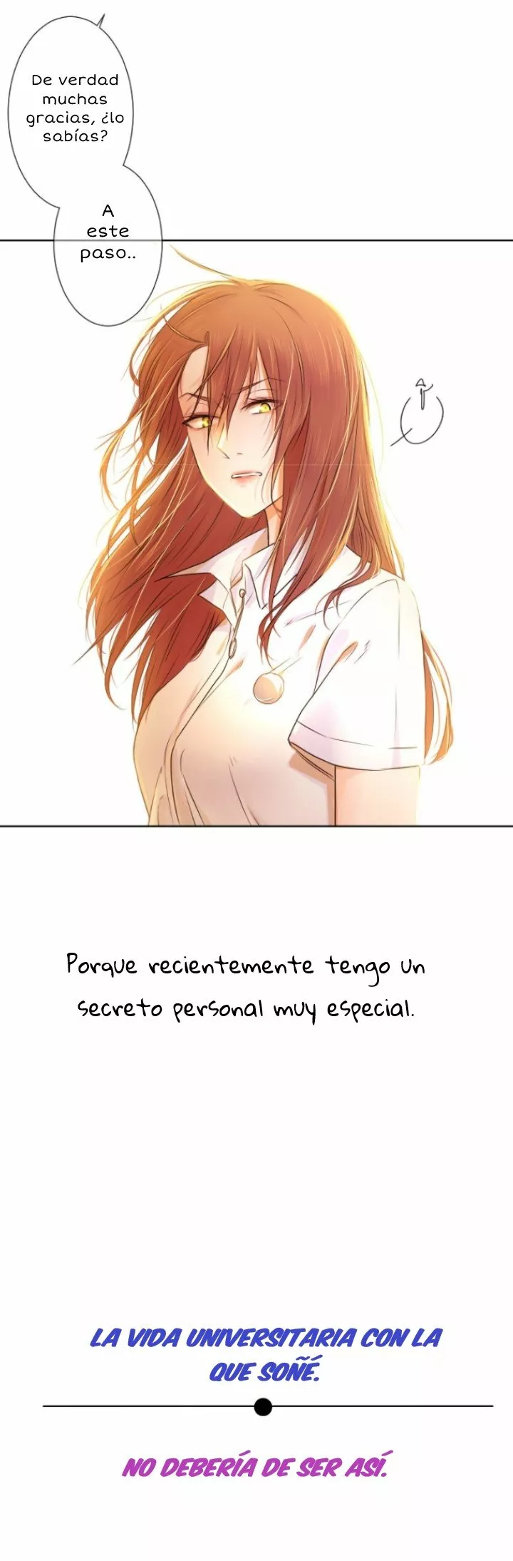 University life I dreamed of…It’s not like this! Capítulo 1 - Page 17