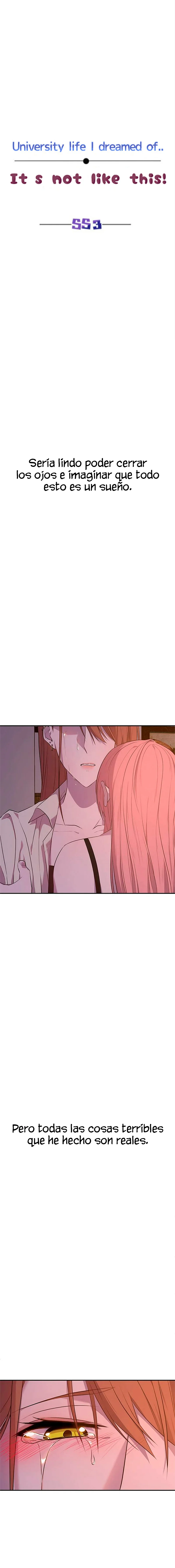 University life I dreamed of…It’s not like this! Capítulo 100 - Page 2
