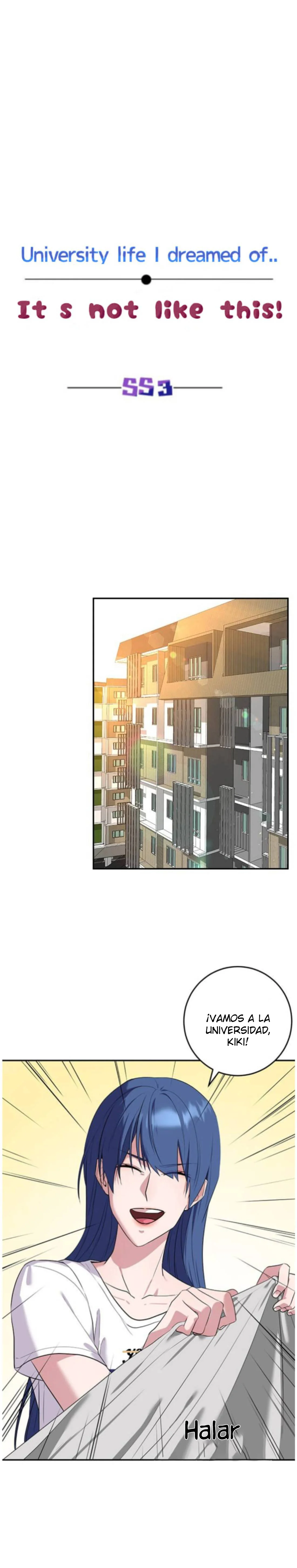University life I dreamed of…It’s not like this! Capítulo 101 - Page 4