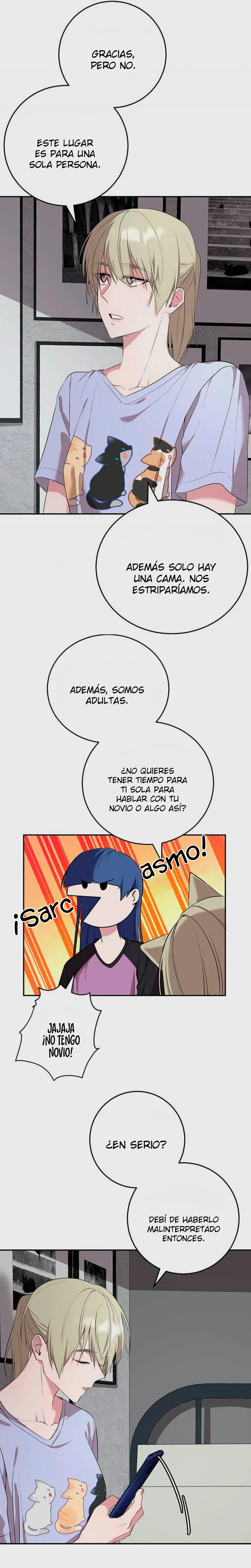 University life I dreamed of…It’s not like this! Capítulo 104 - Page 5