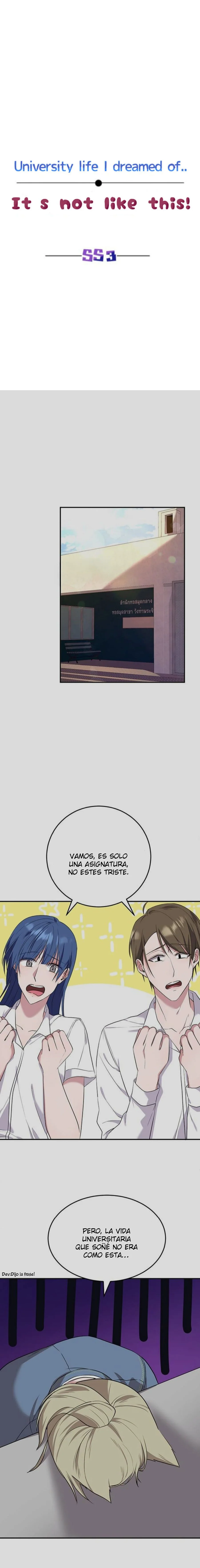 University life I dreamed of…It’s not like this! Capítulo 106 - Page 5