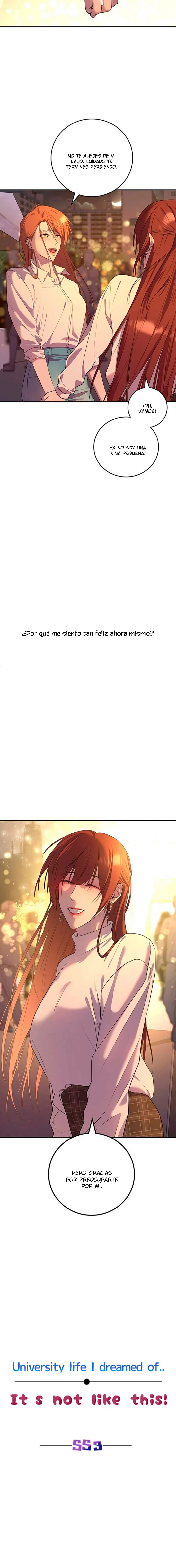 University life I dreamed of…It’s not like this! Capítulo 109 - Page 7