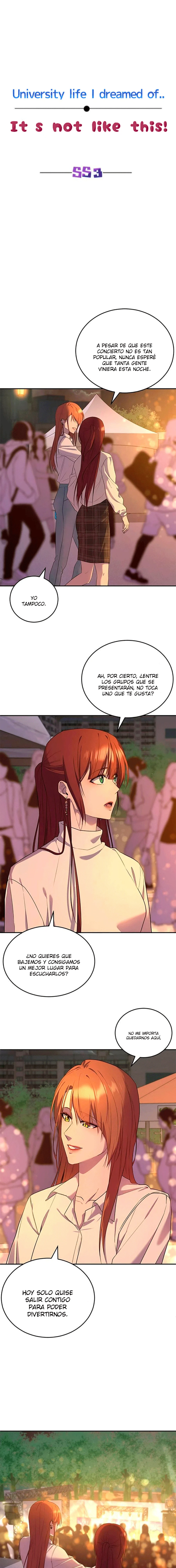 University life I dreamed of…It’s not like this! Capítulo 109 - Page 8