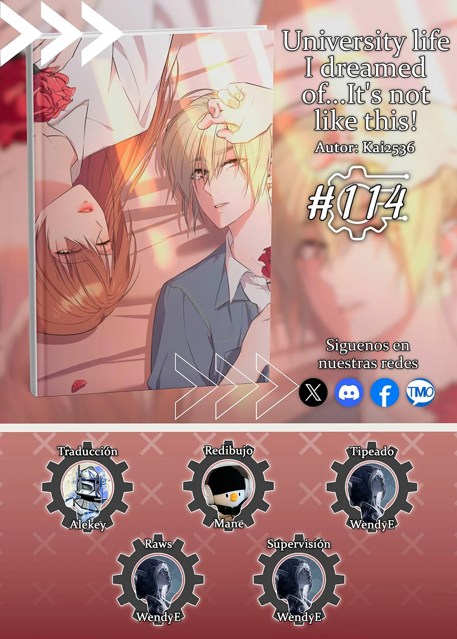 University life I dreamed of…It’s not like this! Capítulo 115 - Page 1
