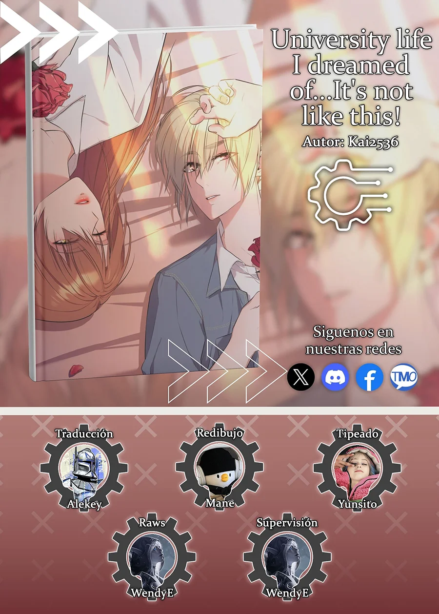 University life I dreamed of…It’s not like this! Capítulo 117 - Page 1
