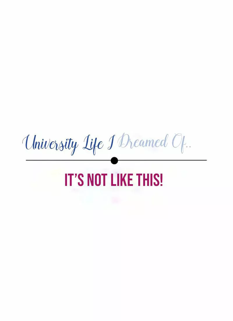 University life I dreamed of…It’s not like this! Capítulo 12 - Page 11