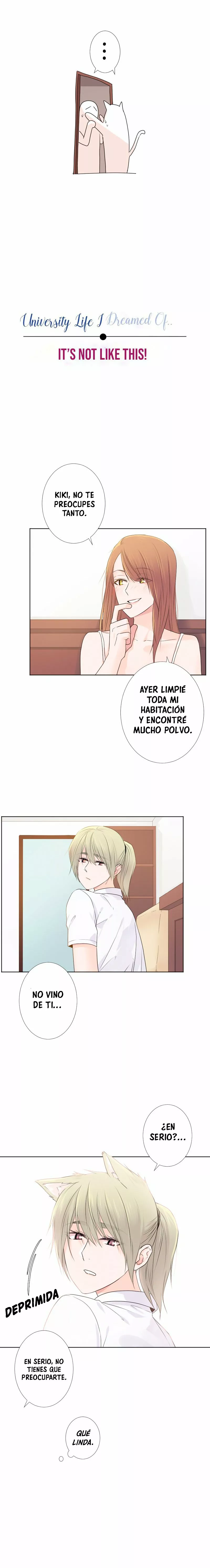 University life I dreamed of…It’s not like this! Capítulo 35 - Page 5