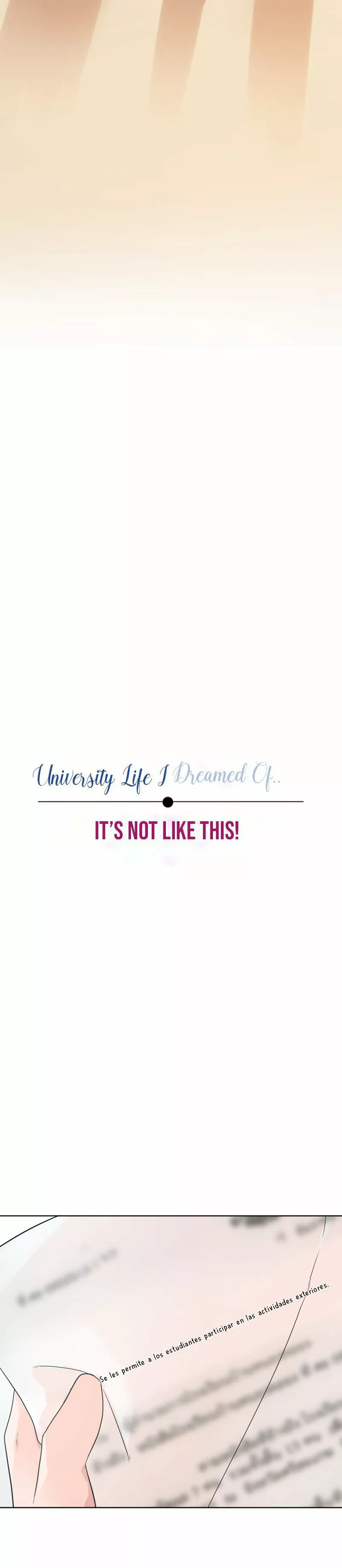 University life I dreamed of…It’s not like this! Capítulo 44 - Page 19