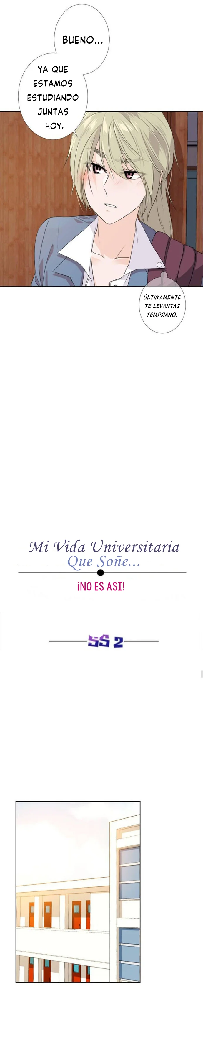 University life I dreamed of…It’s not like this! Capítulo 51 - Page 3