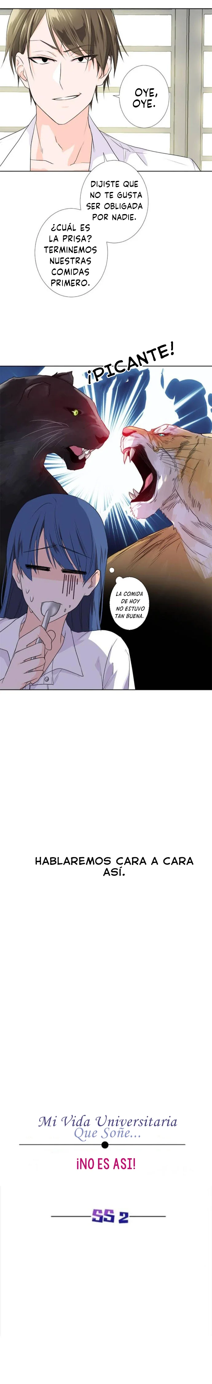 University life I dreamed of…It’s not like this! Capítulo 52 - Page 3