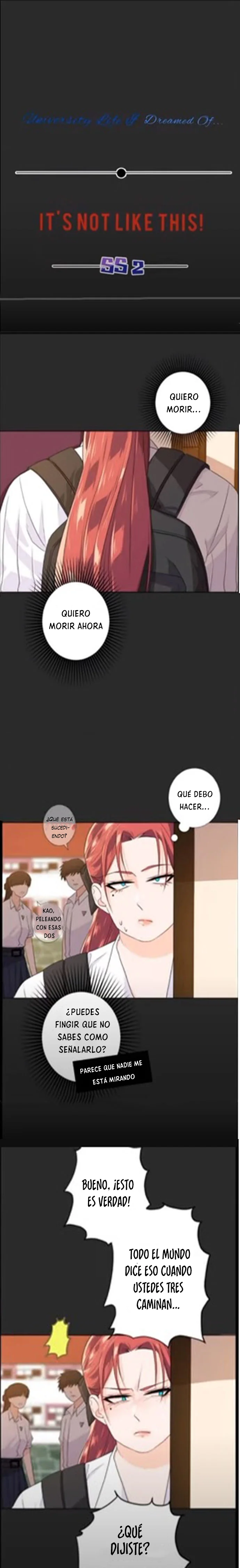 University life I dreamed of…It’s not like this! Capítulo 58 - Page 4