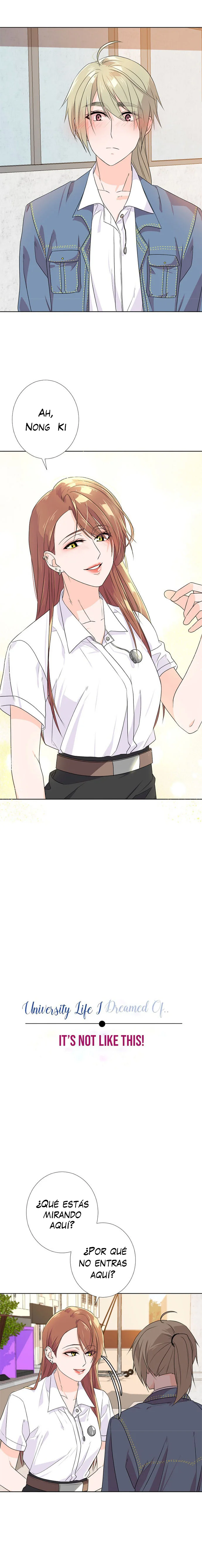 University life I dreamed of…It’s not like this! Capítulo 61 - Page 3