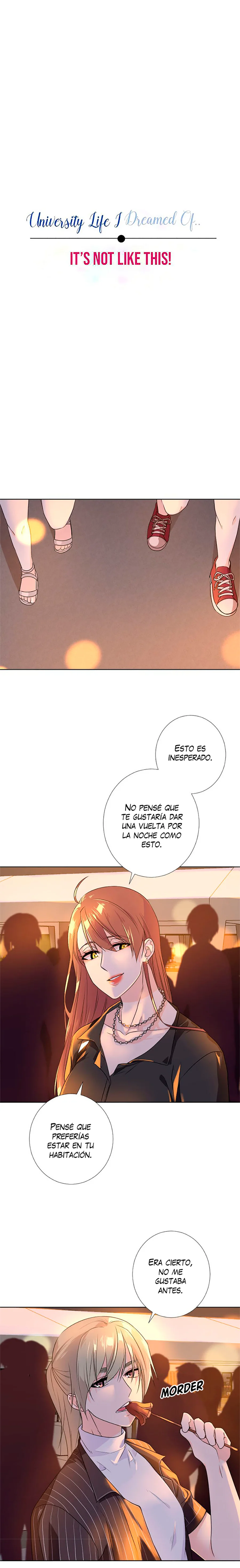 University life I dreamed of…It’s not like this! Capítulo 62 - Page 5