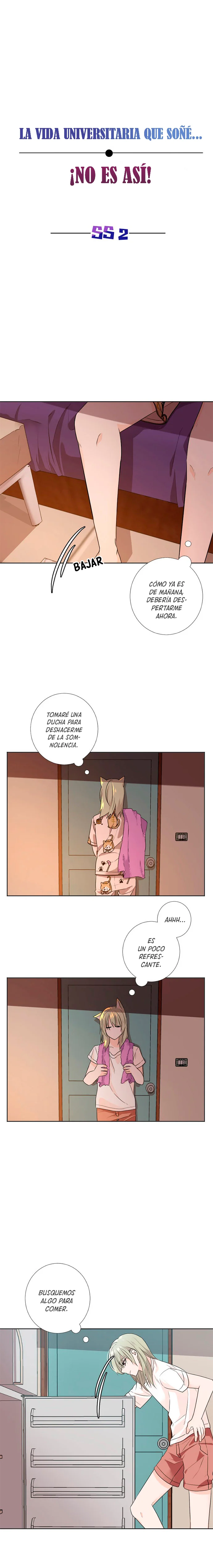 University life I dreamed of…It’s not like this! Capítulo 66 - Page 3