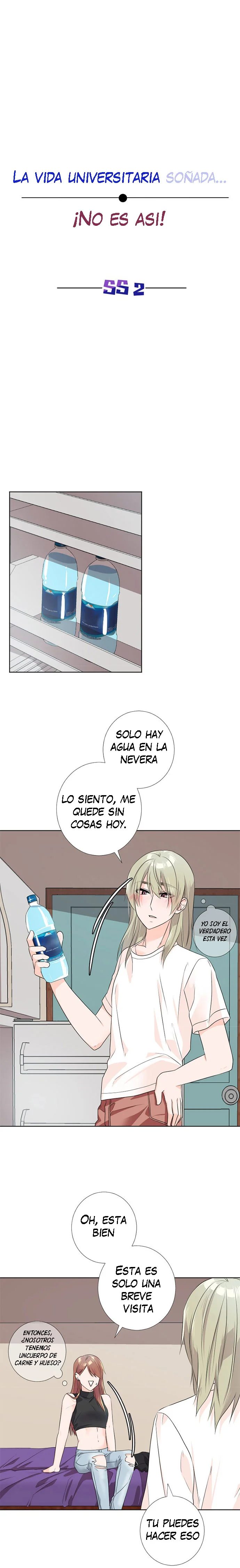 University life I dreamed of…It’s not like this! Capítulo 67 - Page 4