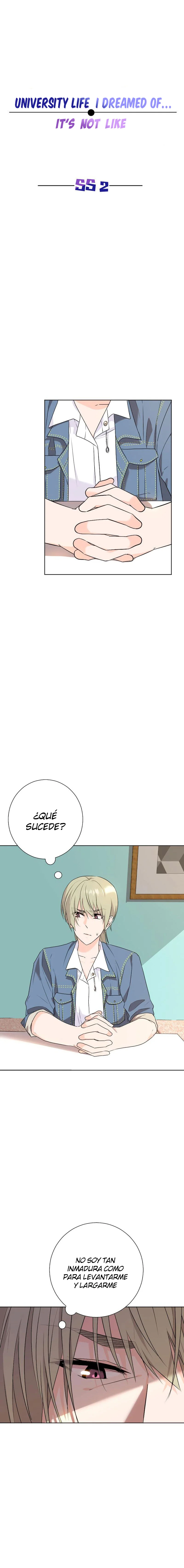 University life I dreamed of…It’s not like this! Capítulo 92 - Page 8